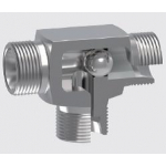 Челночный клапан трубного монтажа 24-VST