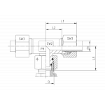 Резьбовые соединения ET - с накидной гайкой типа SC