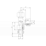 Витворт - цилиндрический - заранее собранный - стандарт