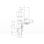 Метрический - цилиндрический - заранее собранный - стандарт