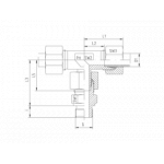 Витворт - цилиндрический - заранее собранный - SC