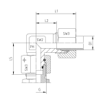 Резьбовые соединения EW - с накидной гайкой типа SC