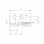 Метрический - цилиндрический - внутренний - SC
