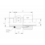 UNF - стандартное исполнение