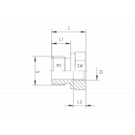 Трубная резьба - цилиндрический - Form A