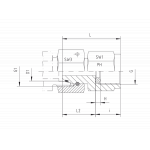 Резьбовое соединение для манометра