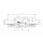 Врезным кольцом - стандарт