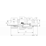 Витворт - цилиндрический - SC