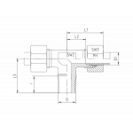 Витворт - конусный - SC