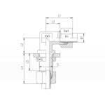 Резьбовые соединения WSV - с накидной гайкой типа SC