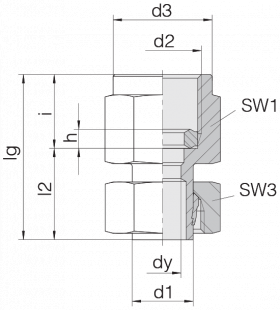 Соединение для манометра 24-SWPGS-S12-IG1/2B