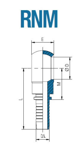 Фитинг  RNM 14 08