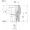 Соединение для манометра 24-SWOPGS-L10-IG1/4B