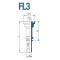 Фланец FL3 2"1/2 50