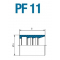 Муфта обжимная PF 11 19
